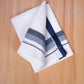FCD-570 W/D DHOTI 3.80 MTR - Dark Blue