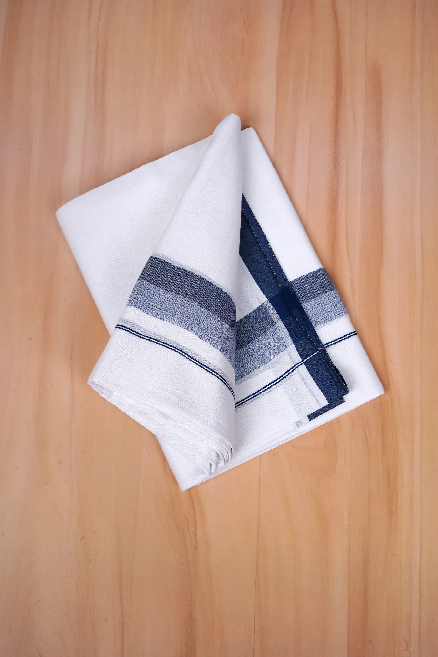 FCD-570 W/D DHOTI 3.80 MTR - Dark Blue