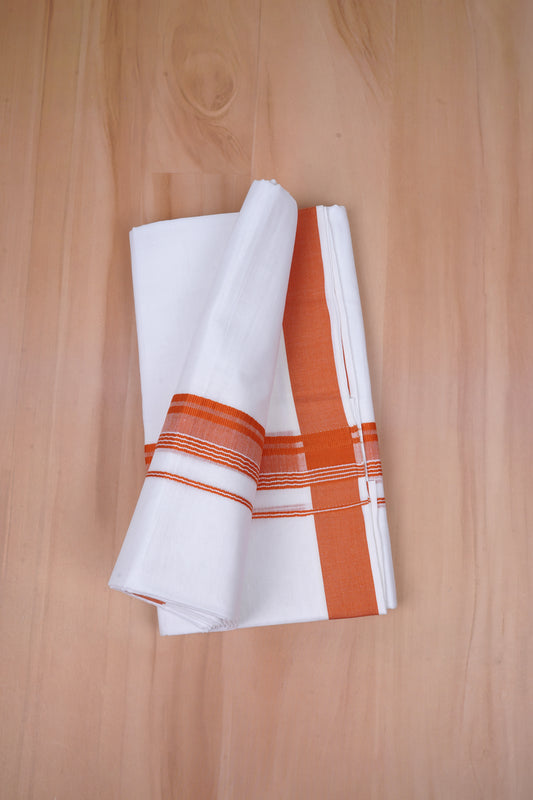 FCD-331 W/D DHOTI 3.80 MTR-Orange