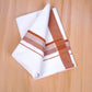 FCD-602 W/D DHOTI 3.80 MTR - Brown