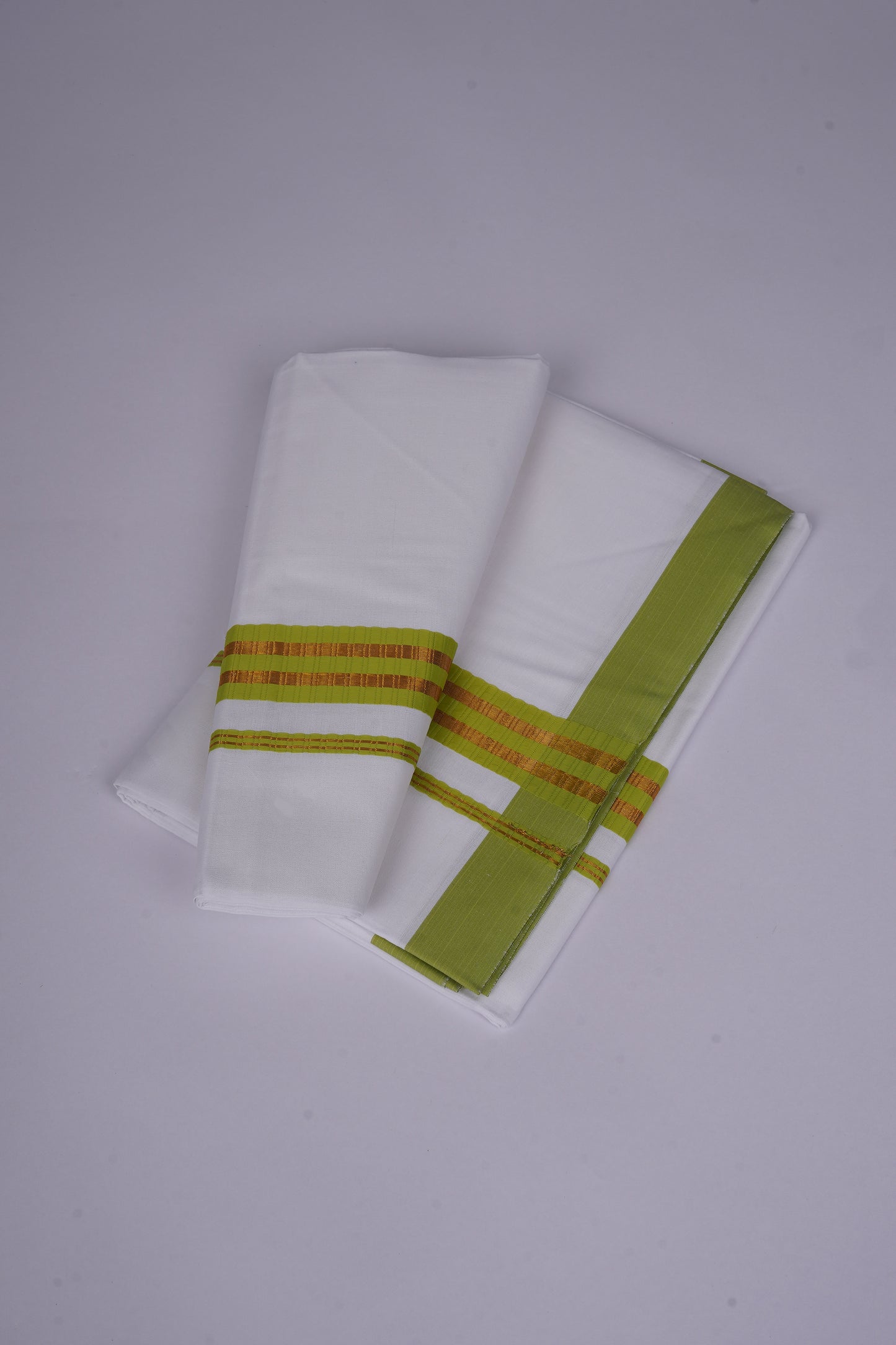 FS-100 W/S DHOTI  2.00 MTR - Light green