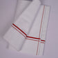 SD-18 W/D DHOTI  3.70 MTR-Red
