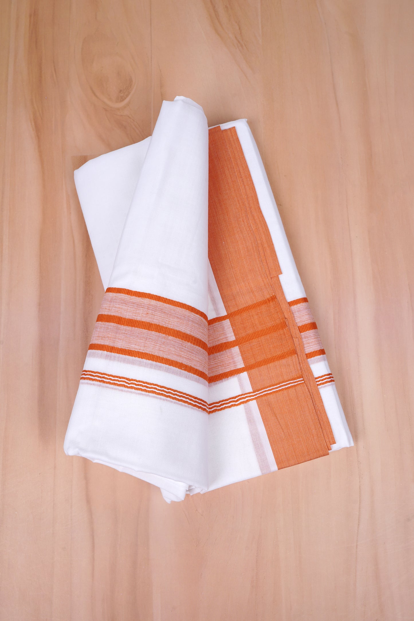 FCD-393 W/D DHOTI 3.80 MTR- Orange