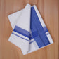FCD-579 W/D DHOTI 3.80 MTR - Blue