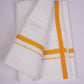 HD-32 W/D DHOTI  3.70 MTR-Gold yellow