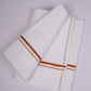 SD-12 W/D DHOTI  3.70 MTR-Orange