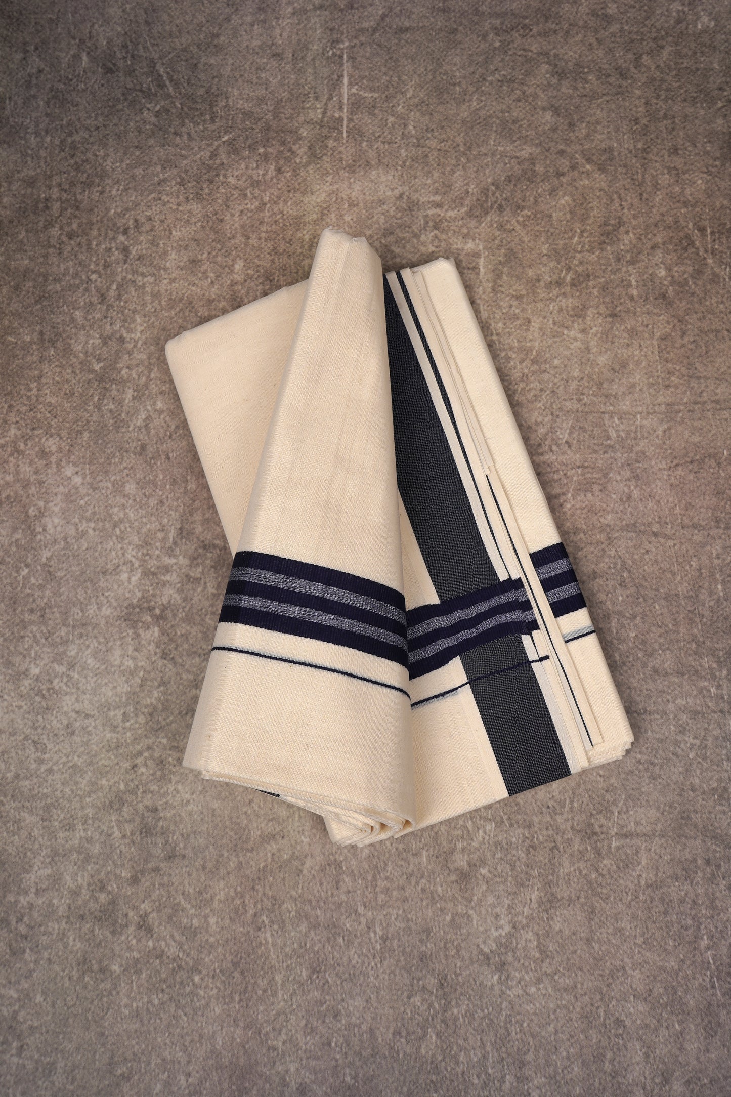 FCD-360C C/D DHOTI  3.80 MTR-Dark Blue