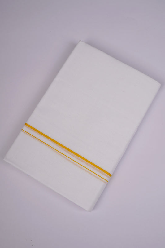 SD-12 W/D DHOTI  3.70 MTR-Yellow