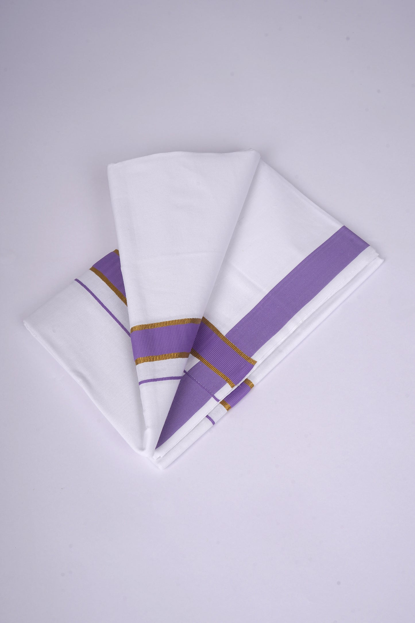 FS-115 W/S DHOTI 2.00 MTR - GOLD VIOLET