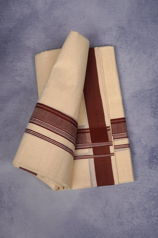 FCD-331C C/D DHOTI  3.80 MTR-Brown