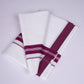 FS-125 W/S DHOTI  1.90 MTR - Violet