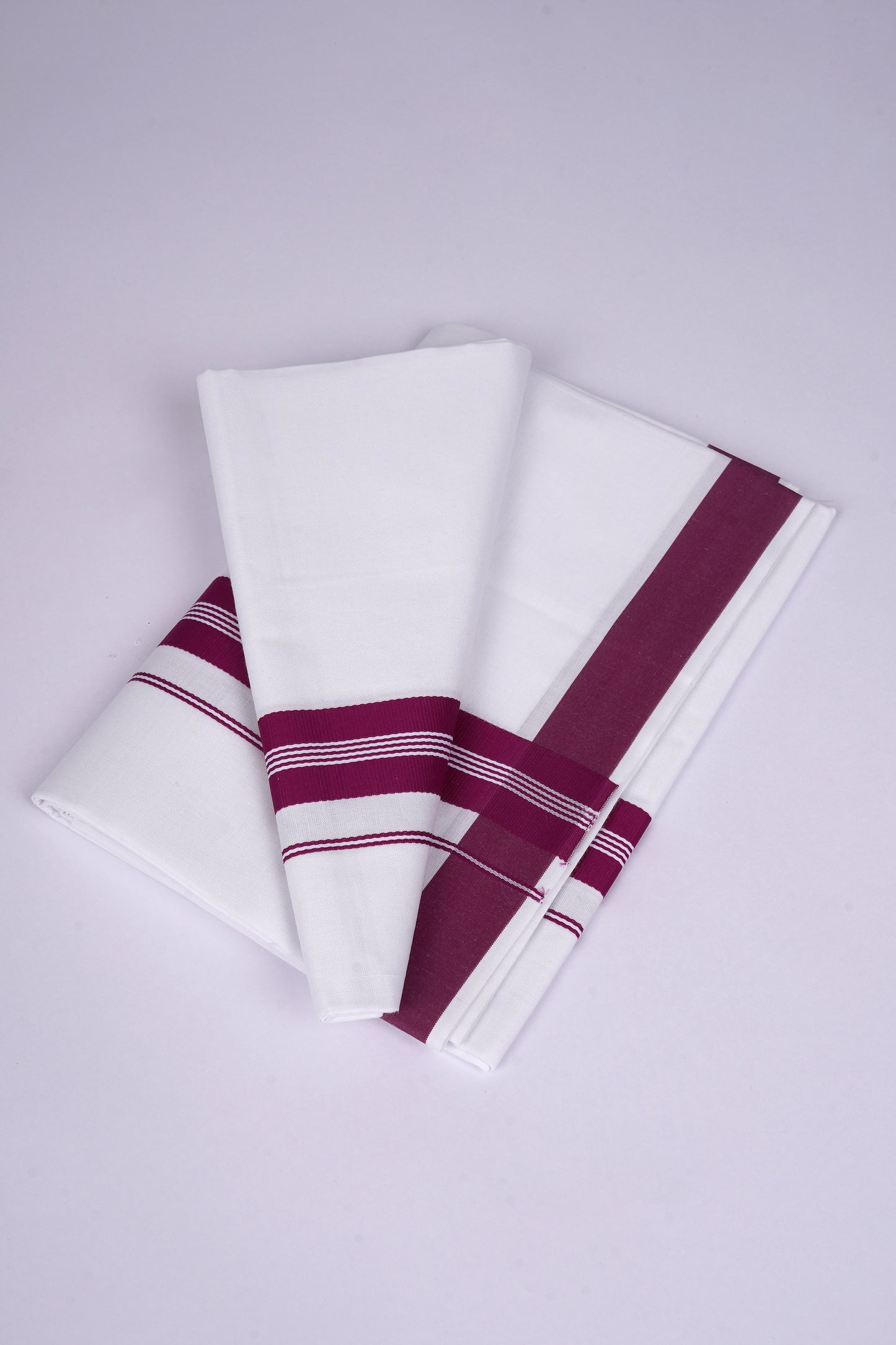 FS-125 W/S DHOTI  1.90 MTR - Violet