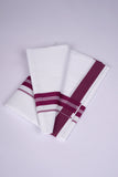 FS-125 W/S DHOTI  1.90 MTR - Violet
