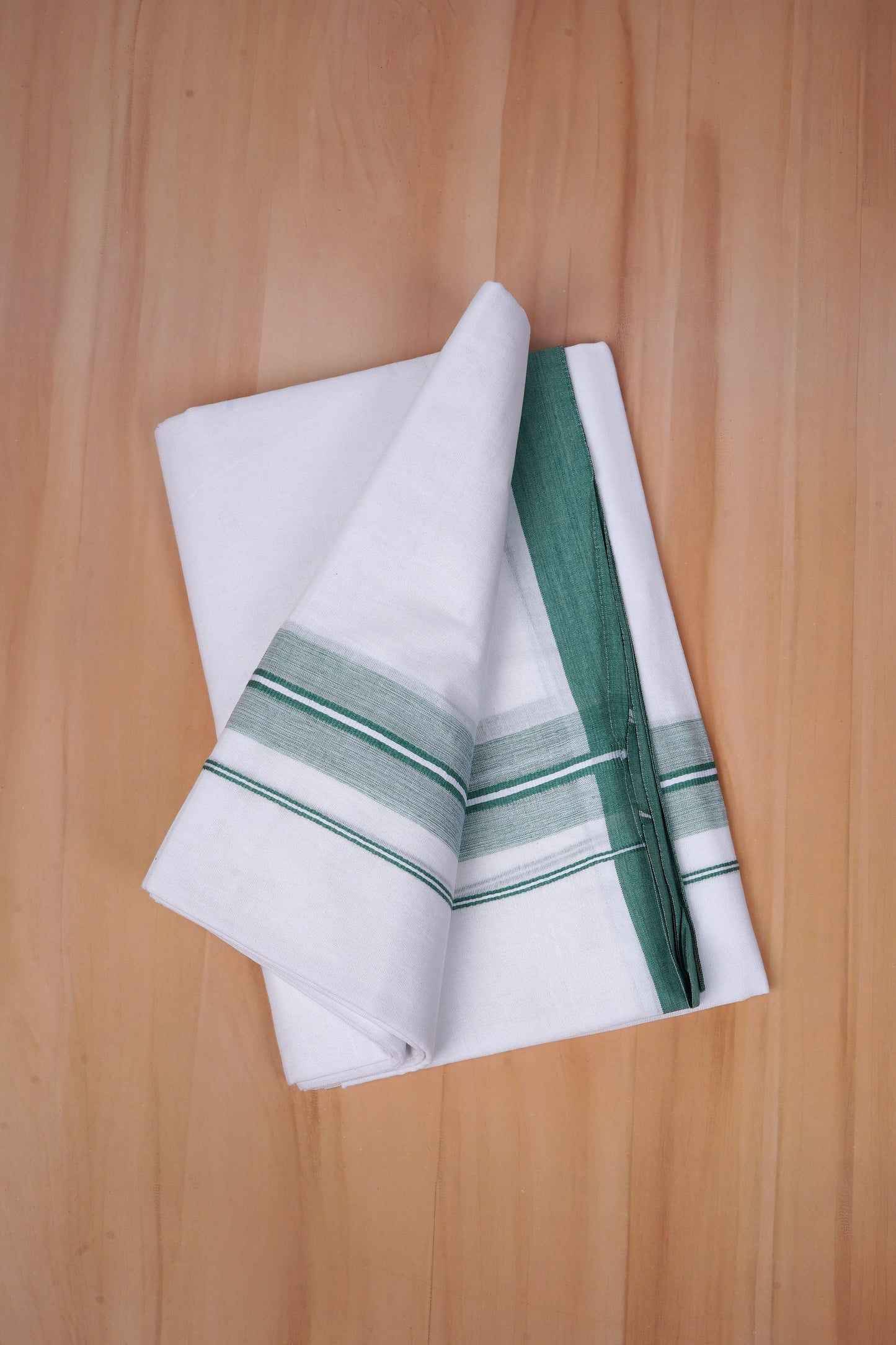 FCD-571 W/D DHOTI 3.80 MTR - Green