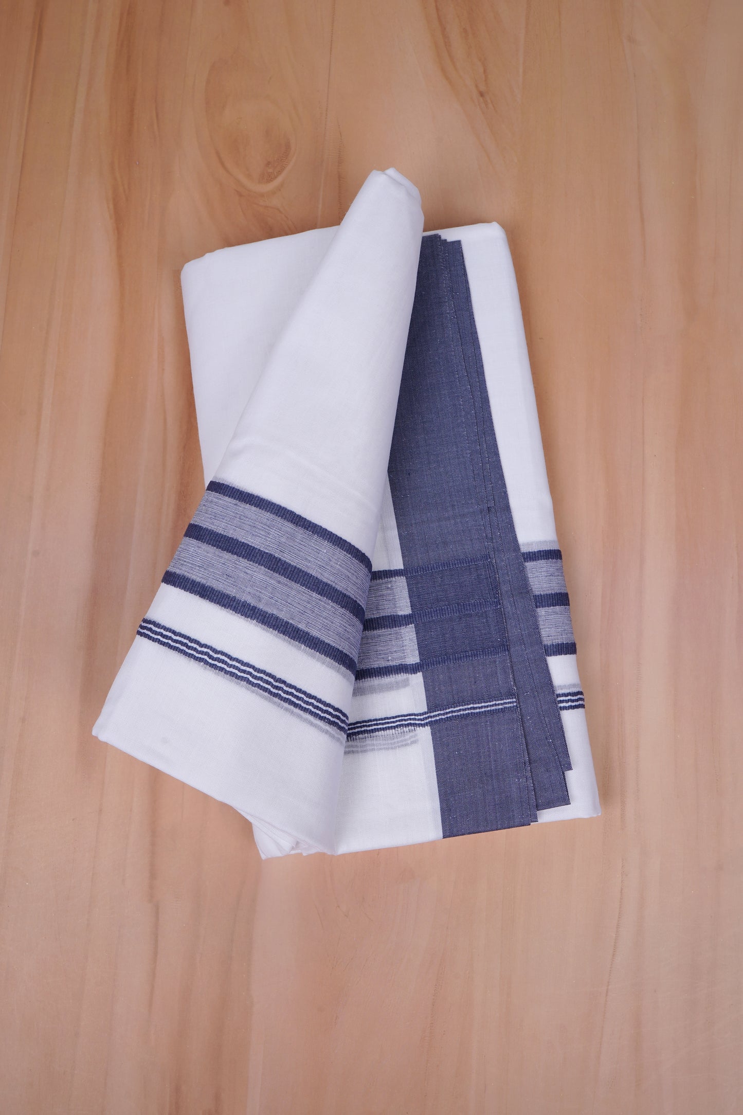 FCD-393 W/D DHOTI 3.80 MTR-Blue 2