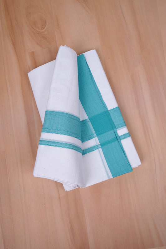 FCD-05 W/D DHOTI 4.00 MTR-Light Green