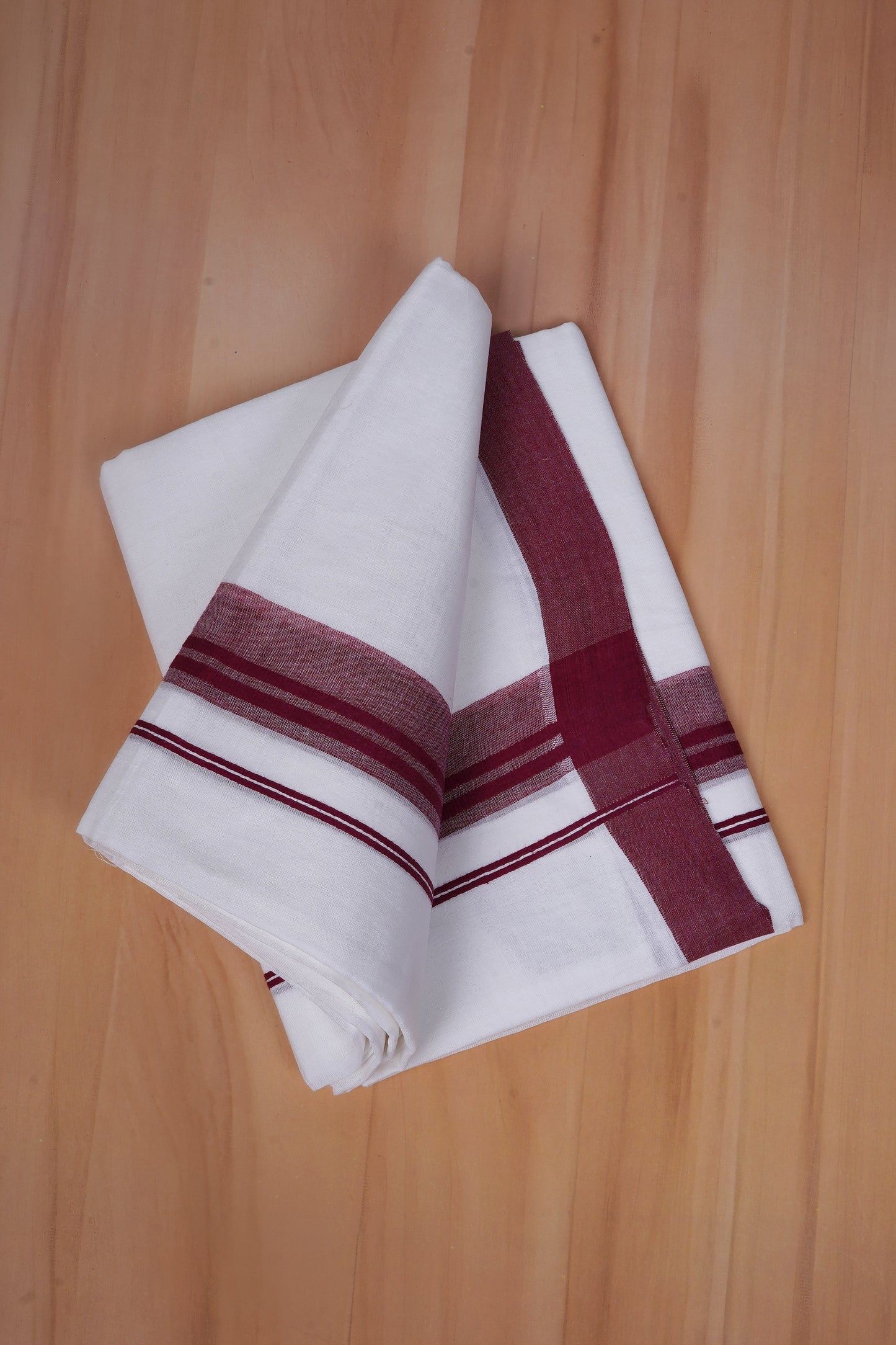 FCD-579 W/D DHOTI 3.80 MTR - Maroon