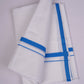HD-28 W/D DHOTI  3.80 MTR-light Blue
