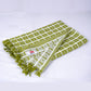 COLOUR BIGCHECK COTTON - CBT-23 BATH TOWEL - 30X60 - GREEN
