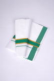 FS-115 W/S DHOTI 2.00 MTR - GOLD GREEN