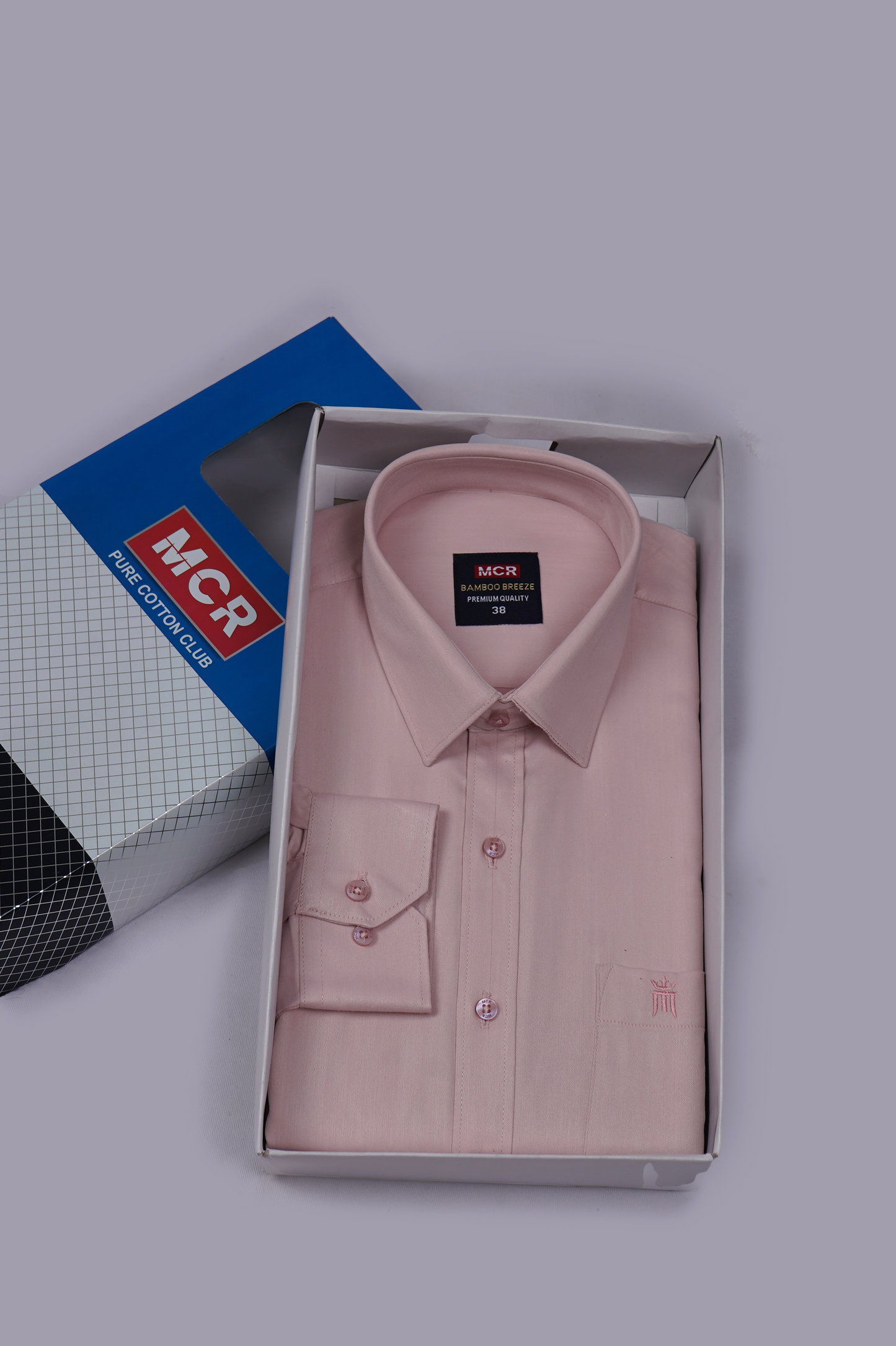 MCR BAMBOO BREEZE 94006 Full Sleeve Formal Color Shirt For Men