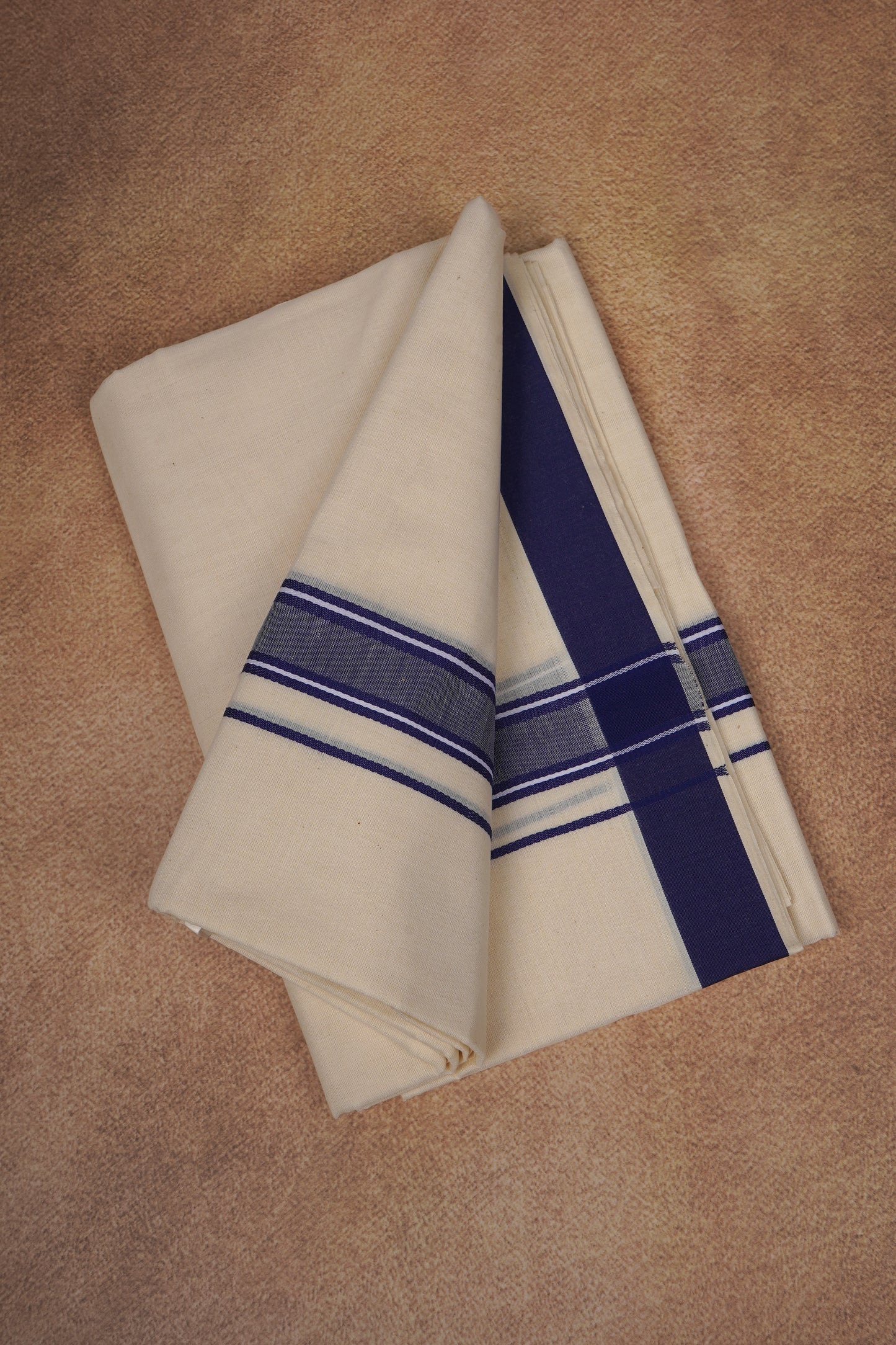 FD-116C C/D DHOTI  3.80 MTR-Ink Blue