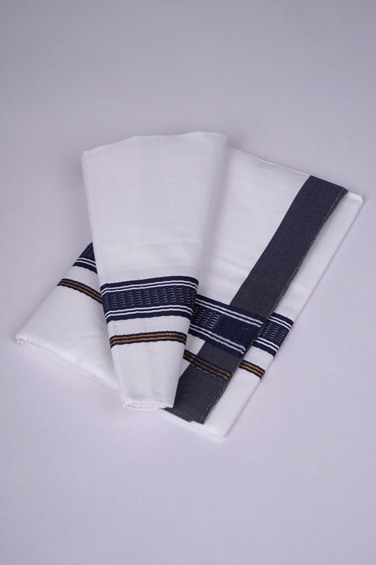 FS-84 W/S DHOTI 2.00 MTR - Dark Blue