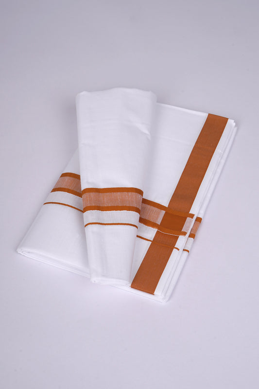 FS-112 W/S DHOTI 2.00 MTR - BROWN