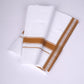 FS-126 W/S DHOTI  1.90 MTR - Brown