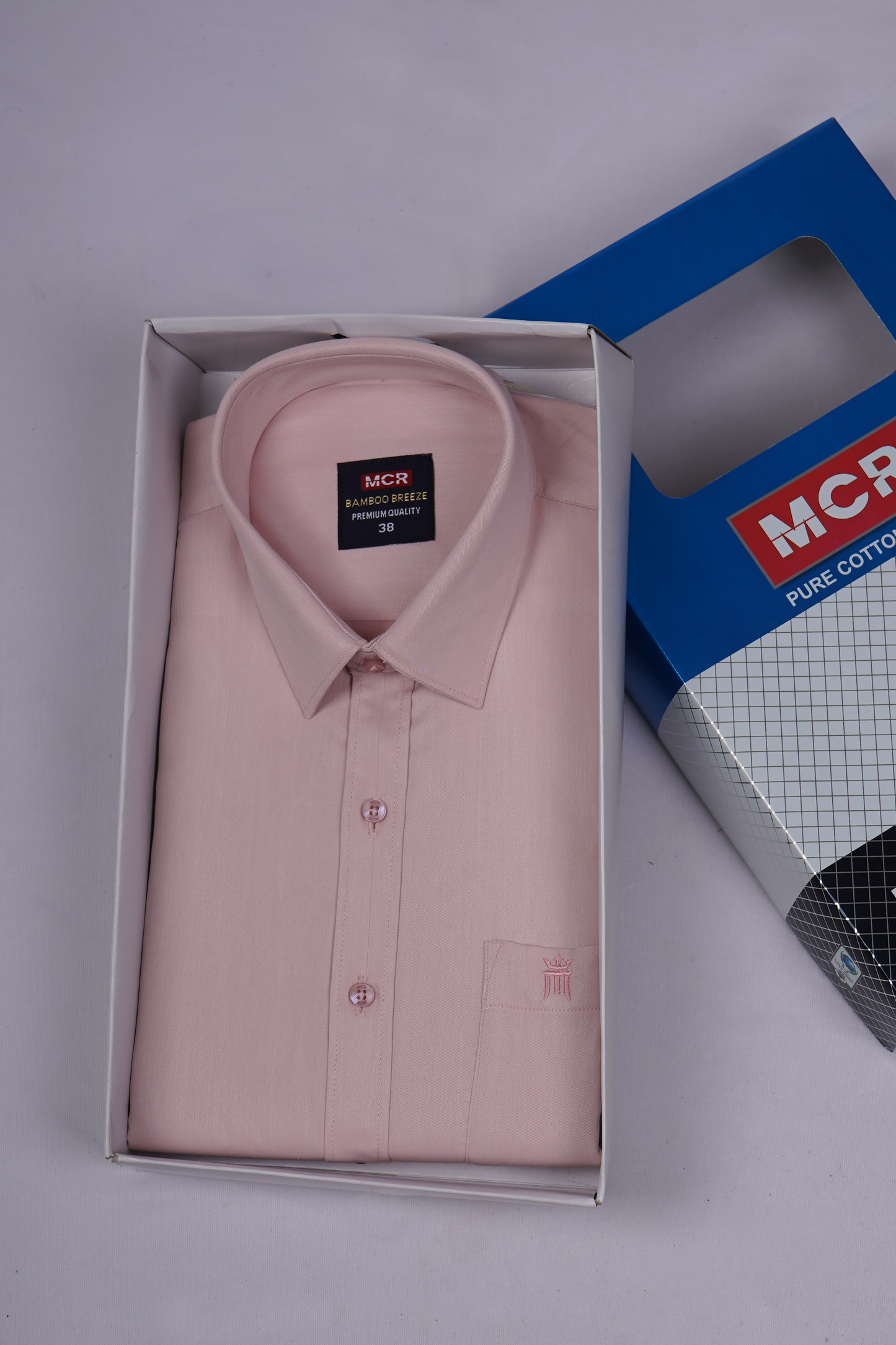 MCR BAMBOO BREEZE 94006 Half Sleeve Formal Color Shirt For Men