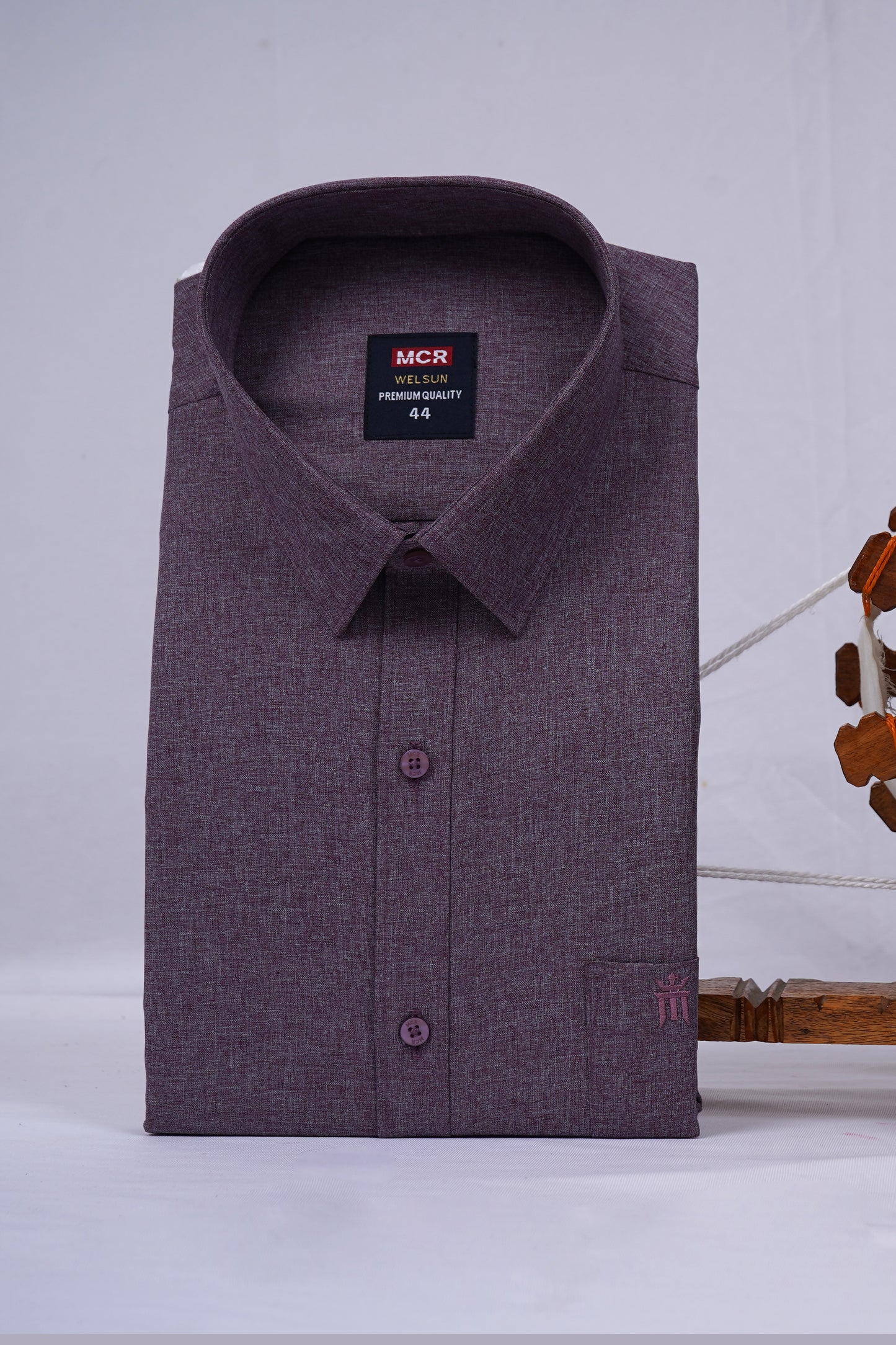 MCR WELSUN 61504 Half Sleeve Formal Color Shirt For Men