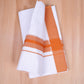 FCD-392 W/D DHOTI 3.80 MTR- orange 2