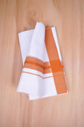 FCD-392 W/D DHOTI 3.80 MTR- orange 2