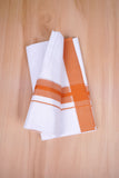 FCD-392 W/D DHOTI 3.80 MTR- orange 2