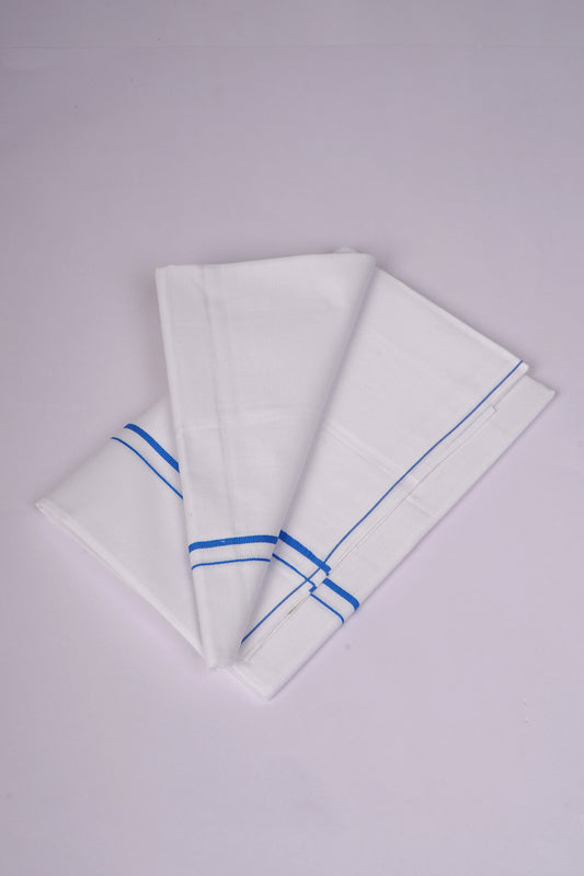 SS-14 W/S DHOTI  2.00 MTR - Blue