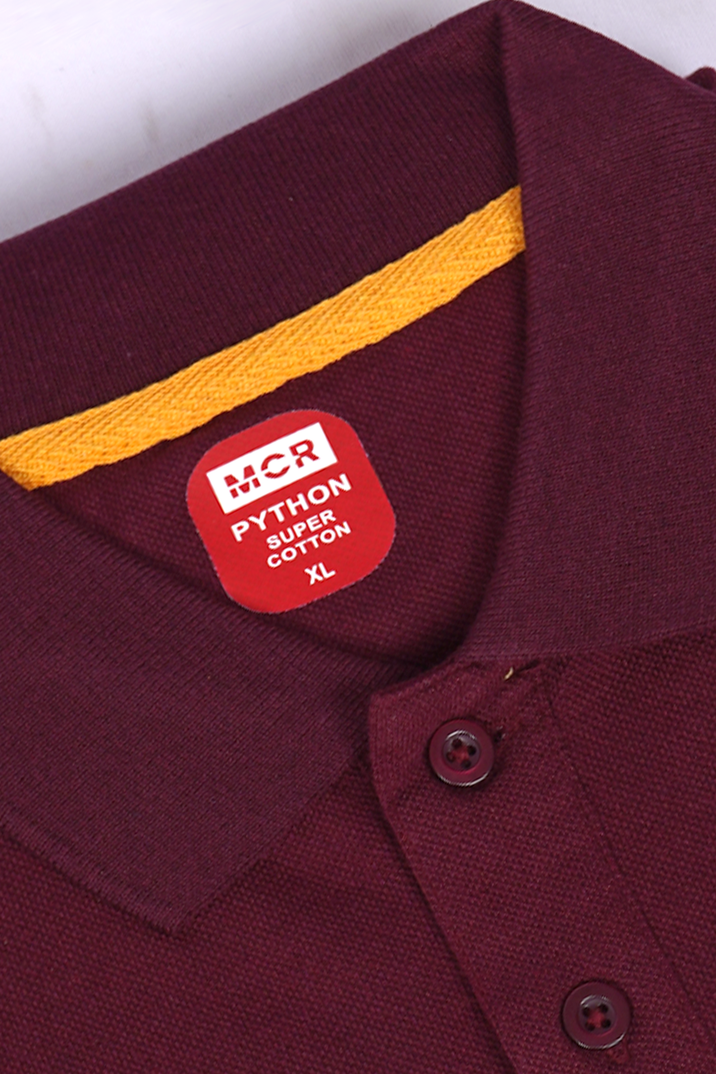 Python Plain Maroon Color T-Shirt - 70005