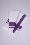 FS-136 W/S DHOTI  2.00 MTR - Violet
