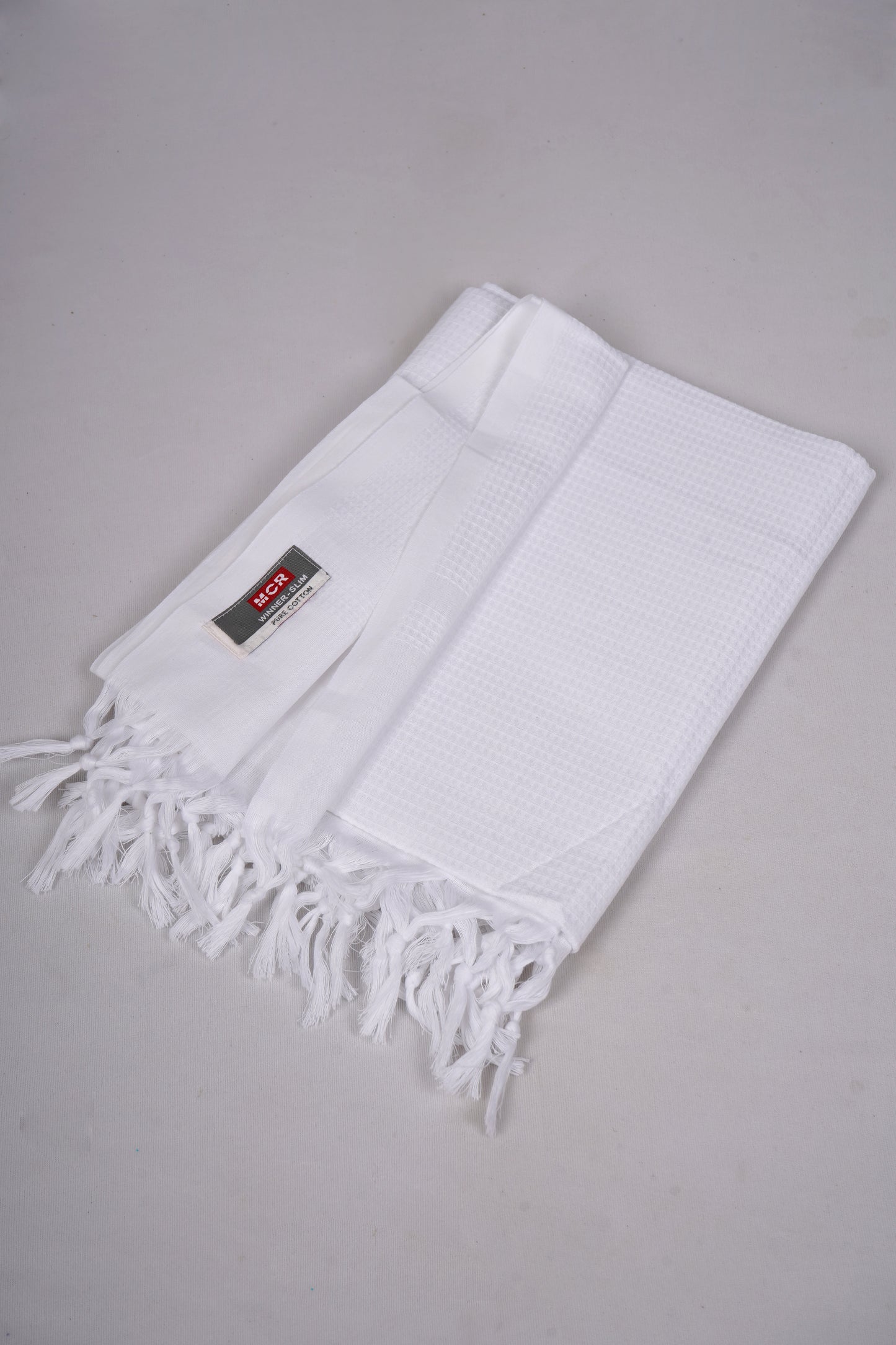 WHITE HONEY COMBED - WBT-05 BATH TOWEL - 30X60 - WHITE