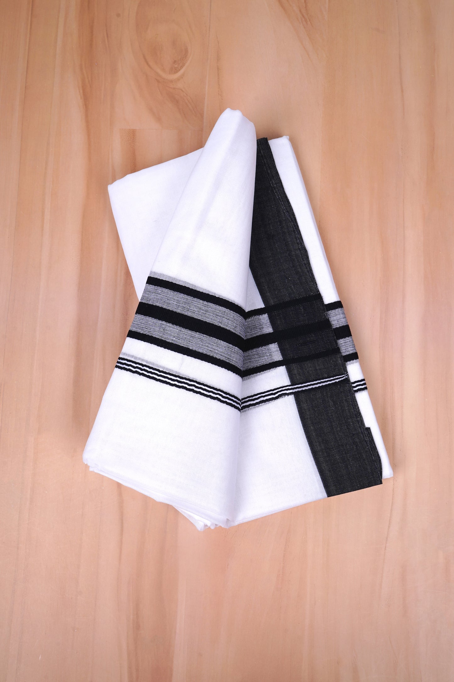 FCD-393 W/D DHOTI 3.80 MTR- Black