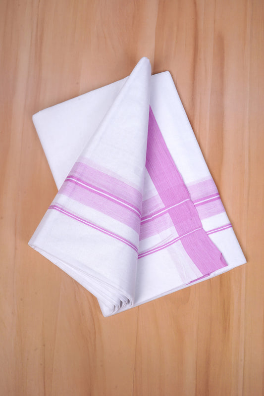 FCD-571 W/D DHOTI 3.80 MTR - Pink