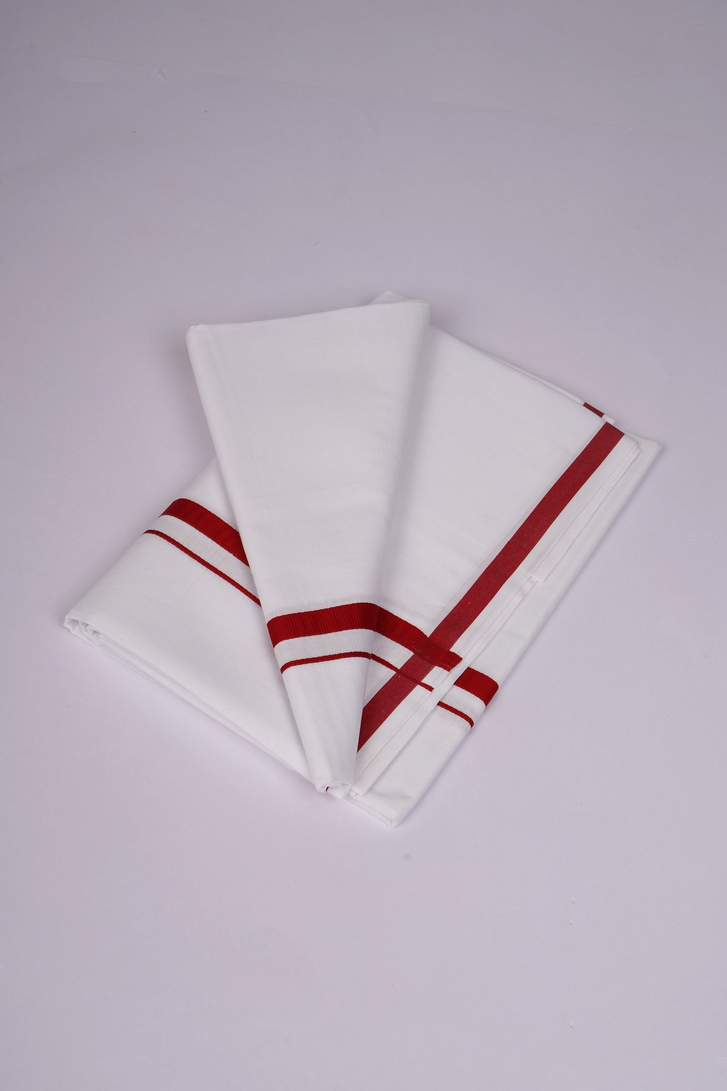 HS-15 W/S DHOTI  1.90 MTR - Red