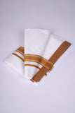 FS-84 W/S DHOTI 2.00 MTR - Gold Yellow