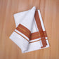 FCD-606 W/D DHOTI 3.80 MTR - Light Brown