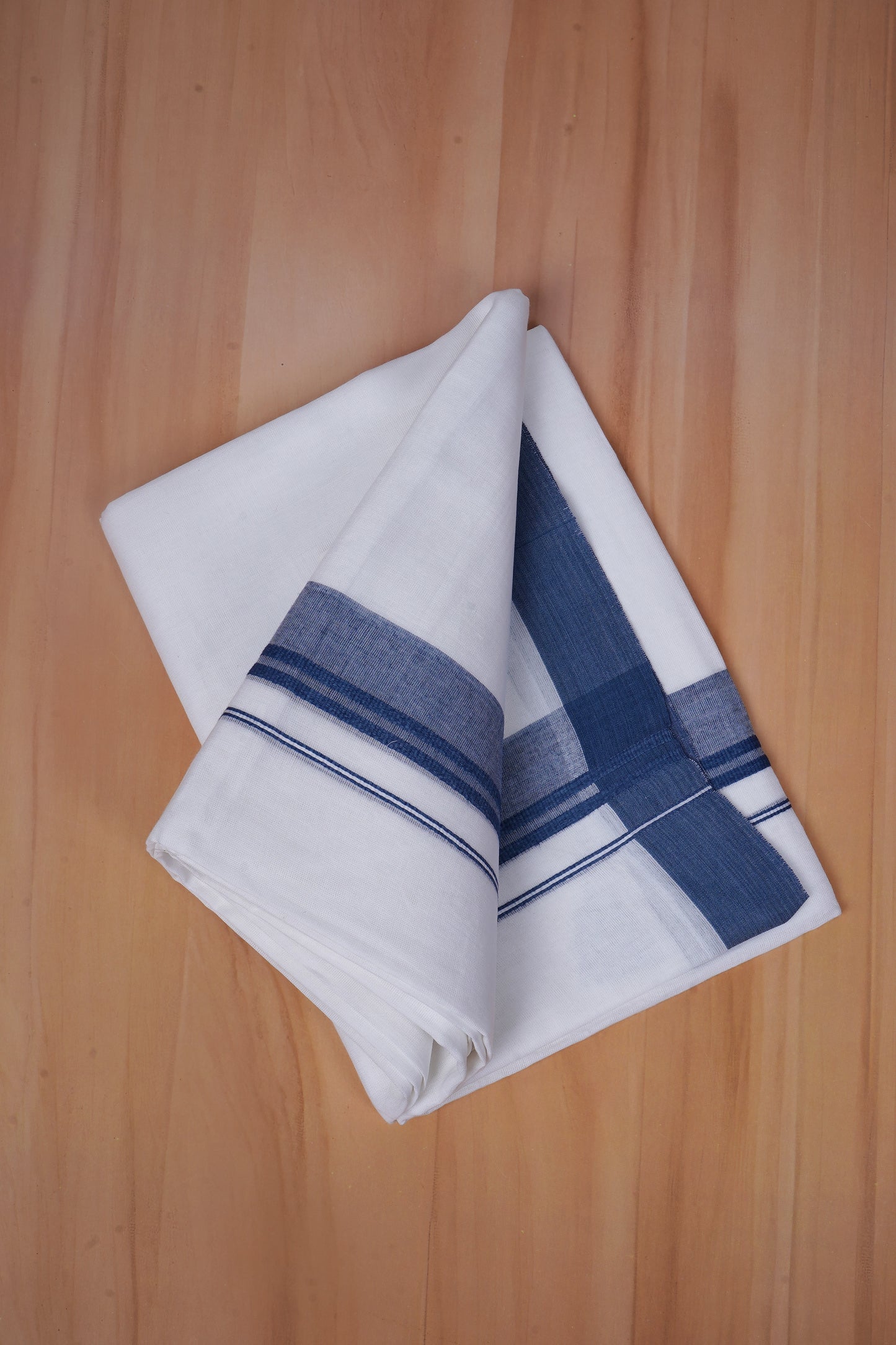 FCD-579 W/D DHOTI 3.80 MTR - Navy Blue
