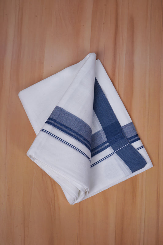 FCD-579 W/D DHOTI 3.80 MTR - Navy Blue