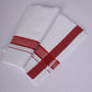 FS-119 W/S DHOTI  1.90 MTR - Red