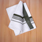 FCD-586 W/D DHOTI 3.80 MTR - Dark Green