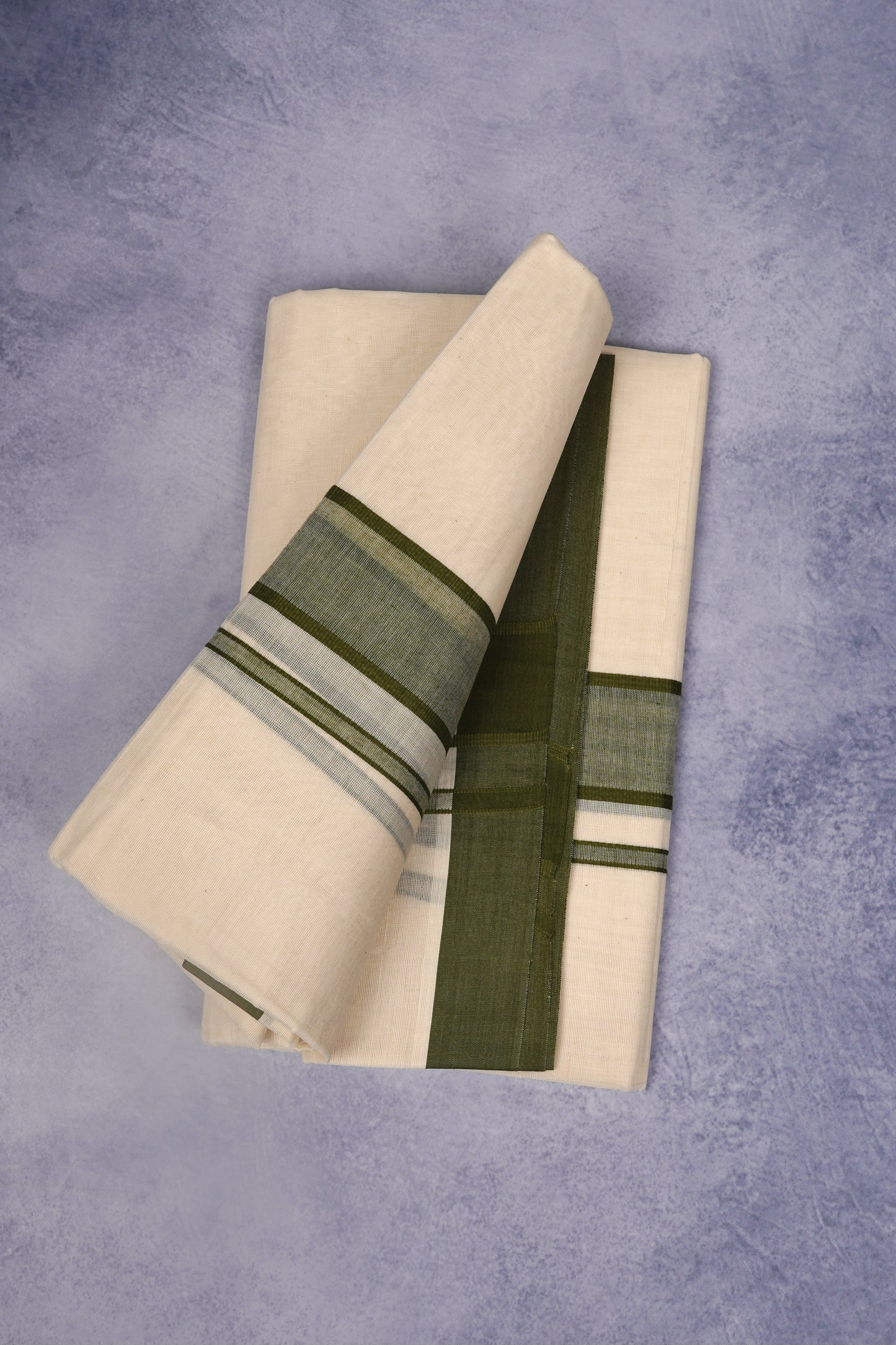 FCD-74C C/D DHOTI 4.00 MTR-Dark Green