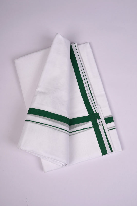 HD-28 W/D DHOTI  3.80 MTR-Green