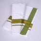 FS-108 W/S DHOTI  2.00 MTR - Green